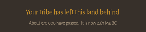 Time has passed